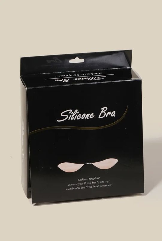 Backless Strapless Silicone Bra