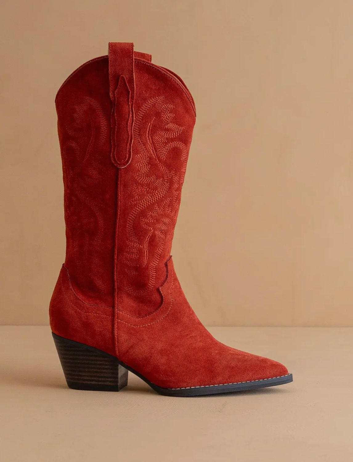 The Amaya Red Clasic Cowboy Boot