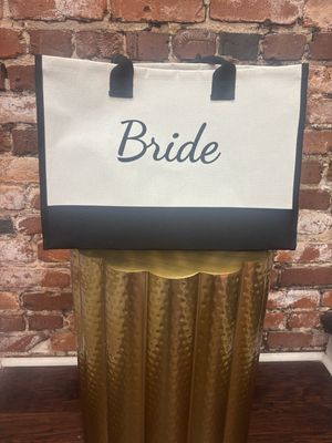 Bride Canvas Tote Bag