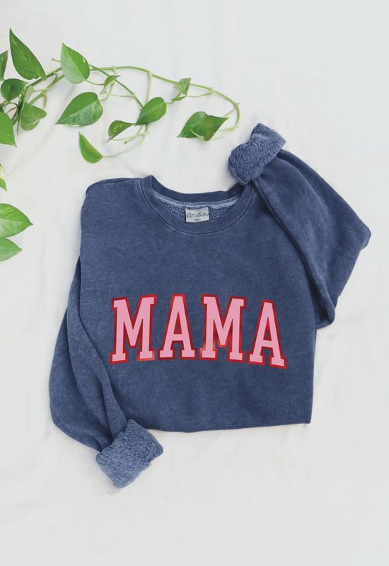 Mama Foil Mineral Graphic Sweatshirt
