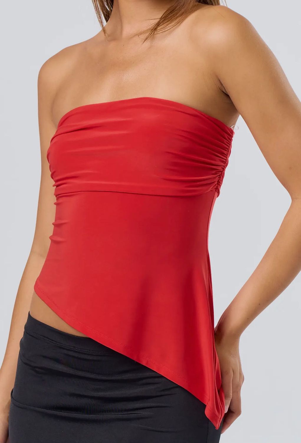 Asymmetrical Tube Top