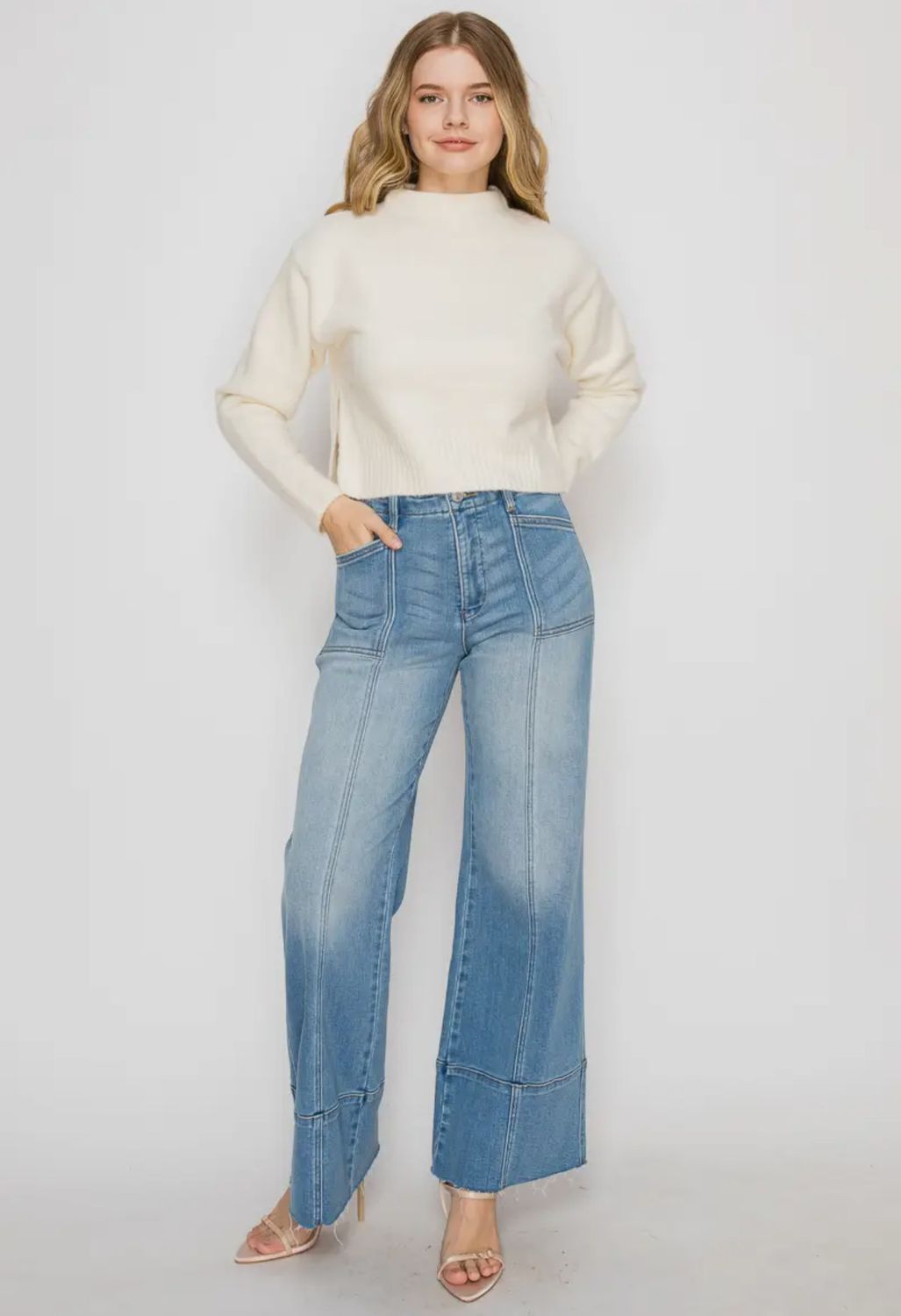 Tummy Control Palazzo Pants