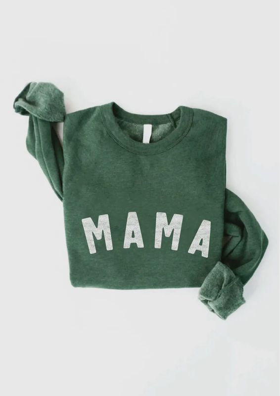 Mama Foil Mineral Graphic Sweatshirt