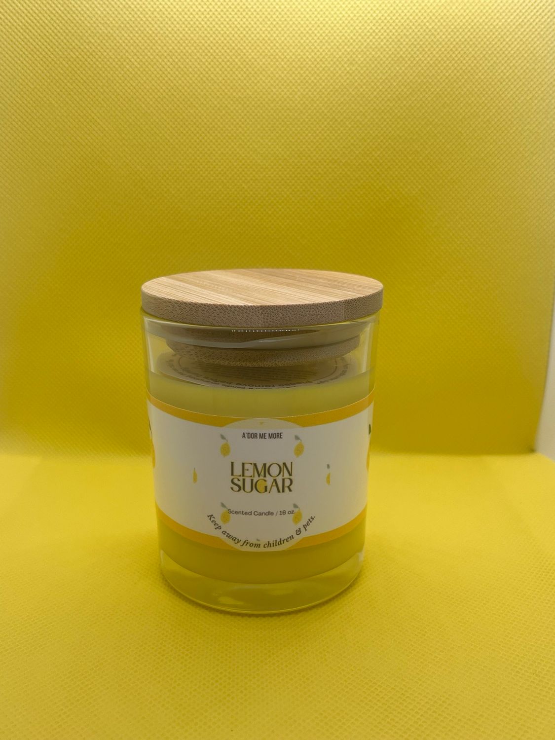 Lemon Sugar Scented Candle (11 ounce)