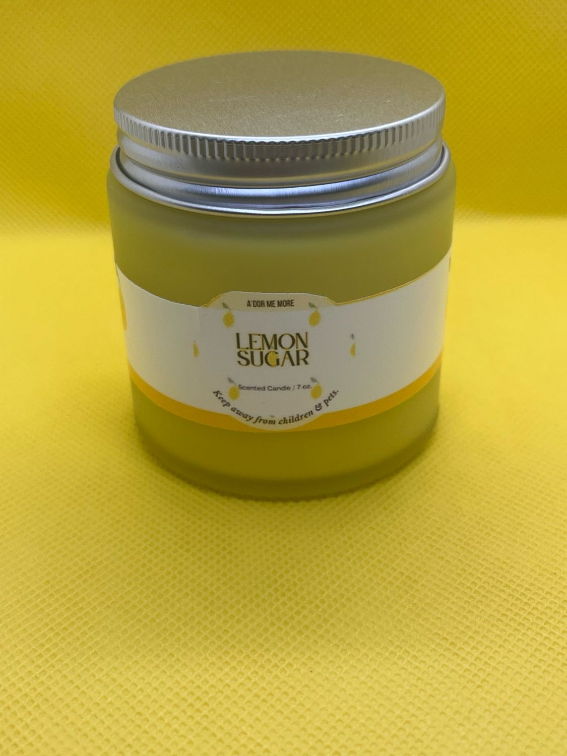 Lemon Sugar Scented Candle (7 ounce)