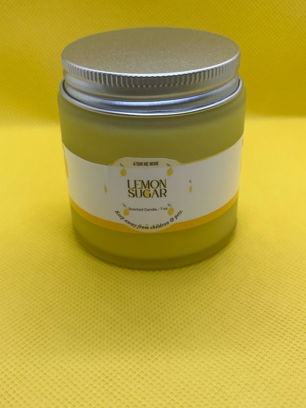 Lemon Sugar Scented Candle (7 ounce)