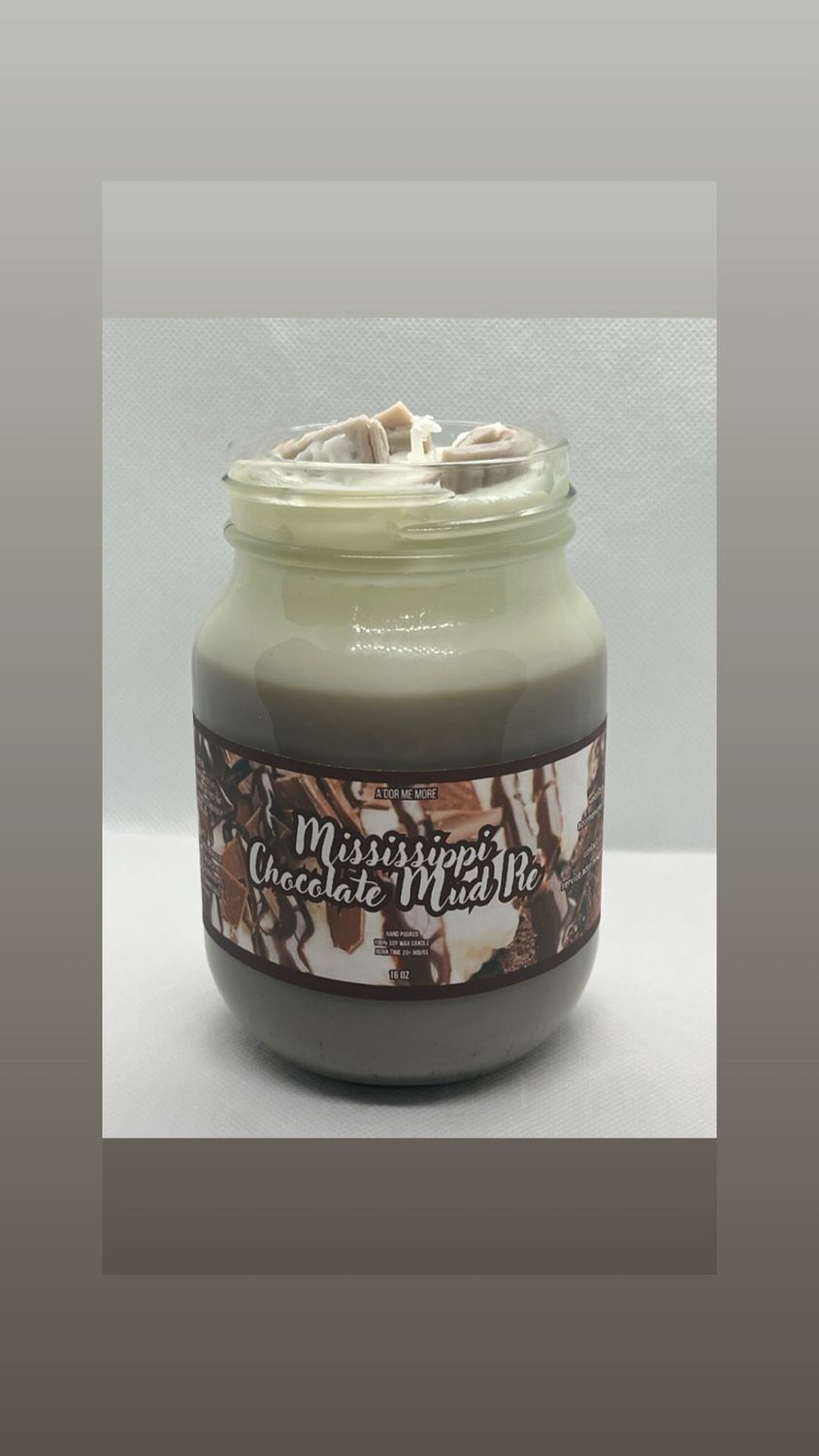 Mississippi Chocolate Mud Pie Scented Candle (16 oz)