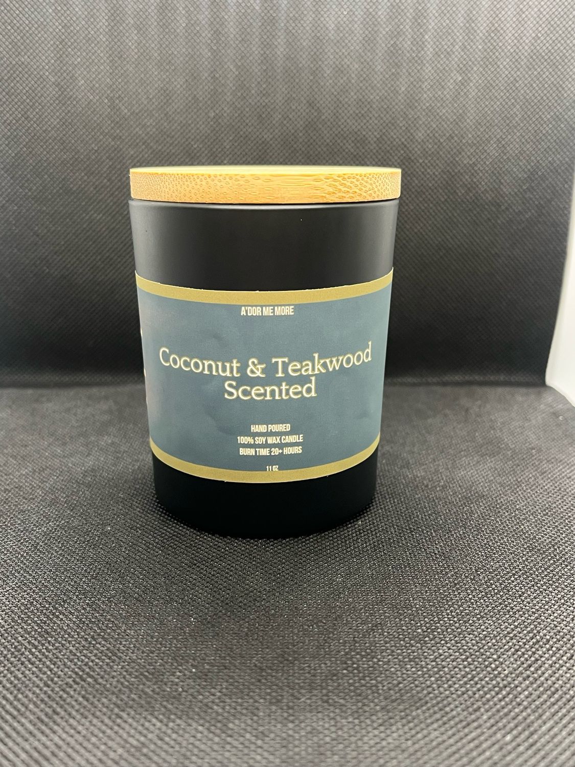 Coconut And Teakwood Scented Candle