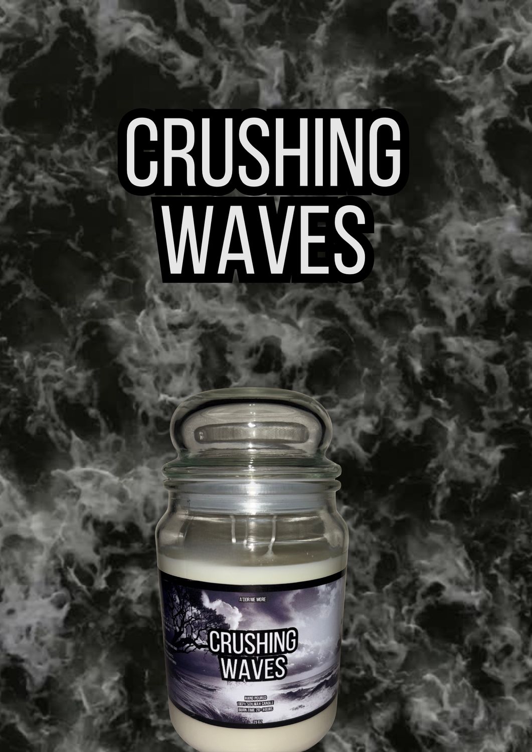 “Crushing Waves” 25 Ounce Candle (3 Wick)