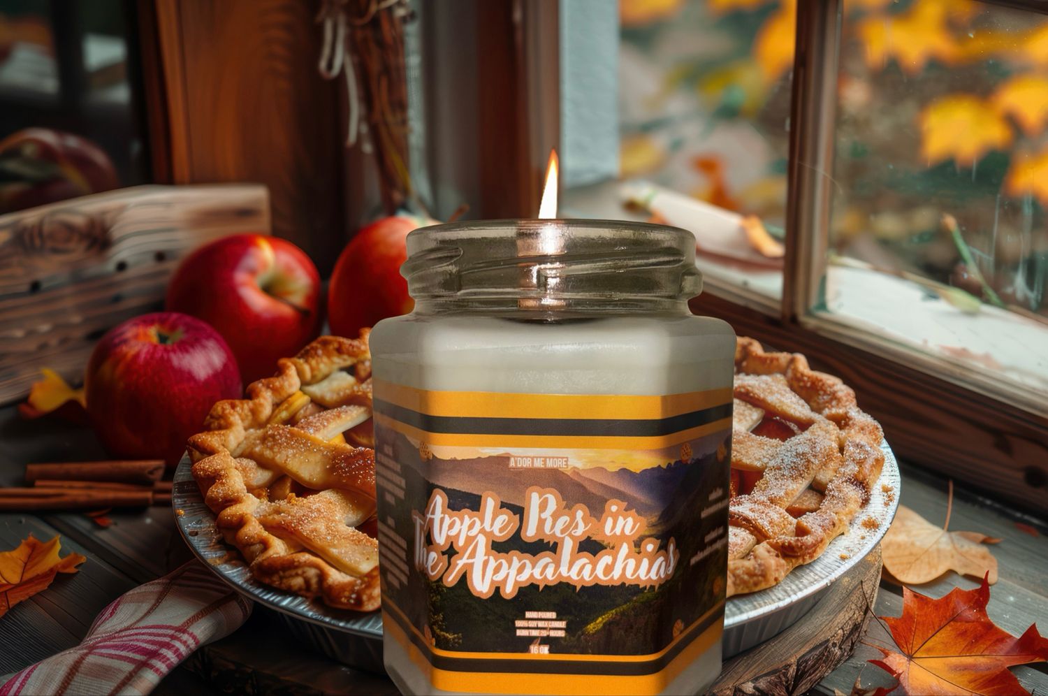 “Apple Pies in the Appalachias” 6 Ounce Candle