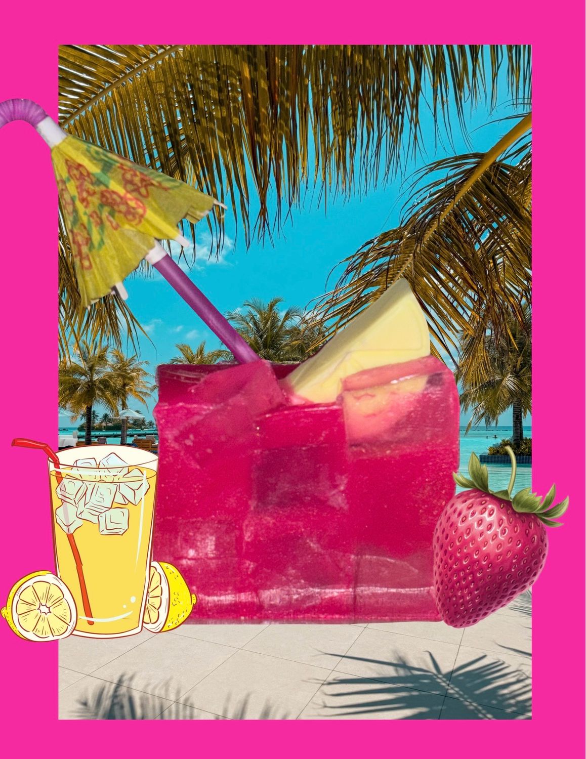 Pink Strawberry Lemonade Hand Soap