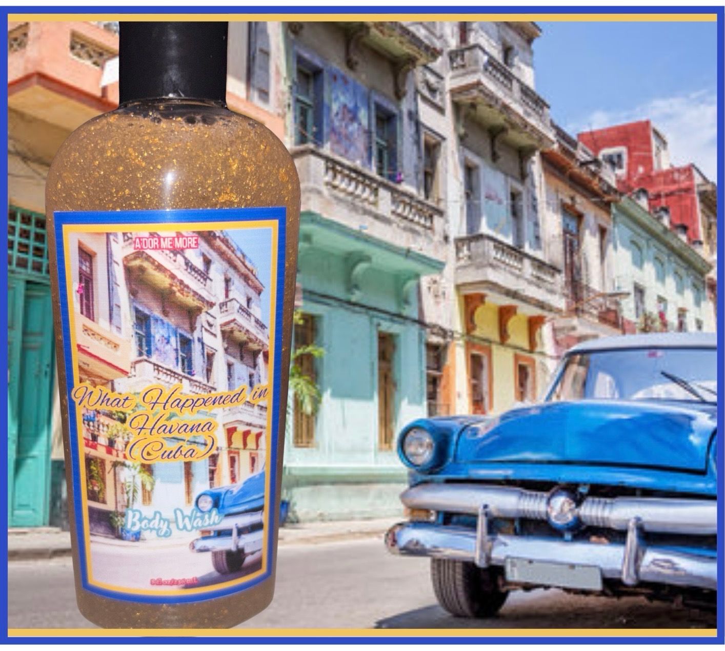 What Happened In Havana (Cuba) “Pineapple Scented” Body Wash (8 ounce)