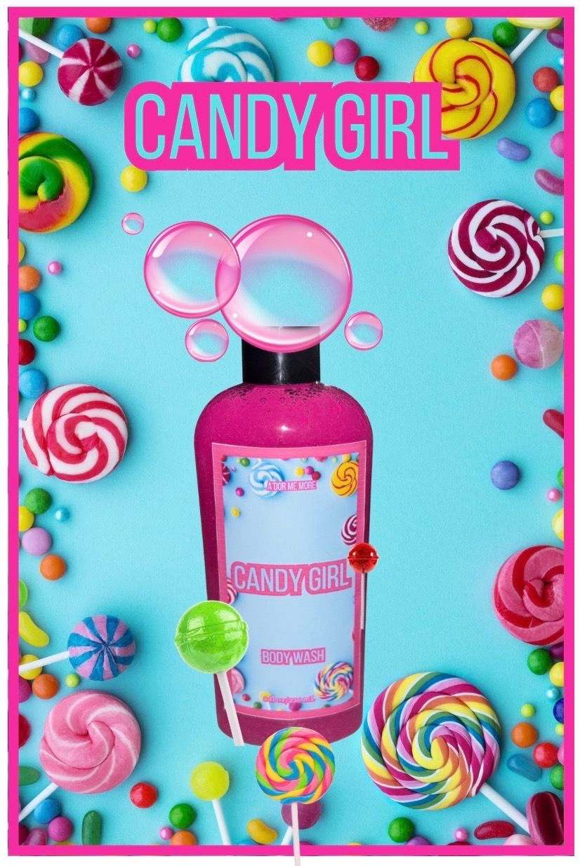 Candy Girl “Bubble Scented” Body Wash (8 ounce)