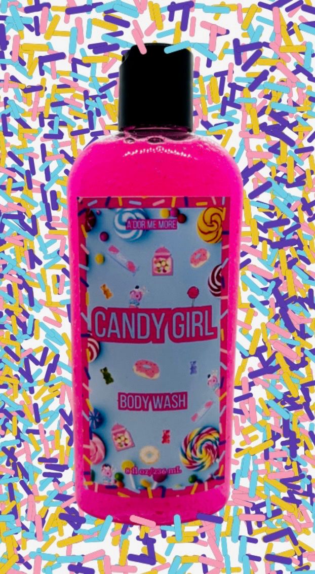 Candy Girl “Bubble Gum Scented” Body Wash (8 ounce)
