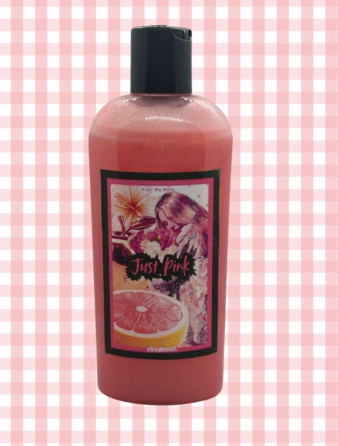 “Just Pink” Scented Body Wash (8 ounce)