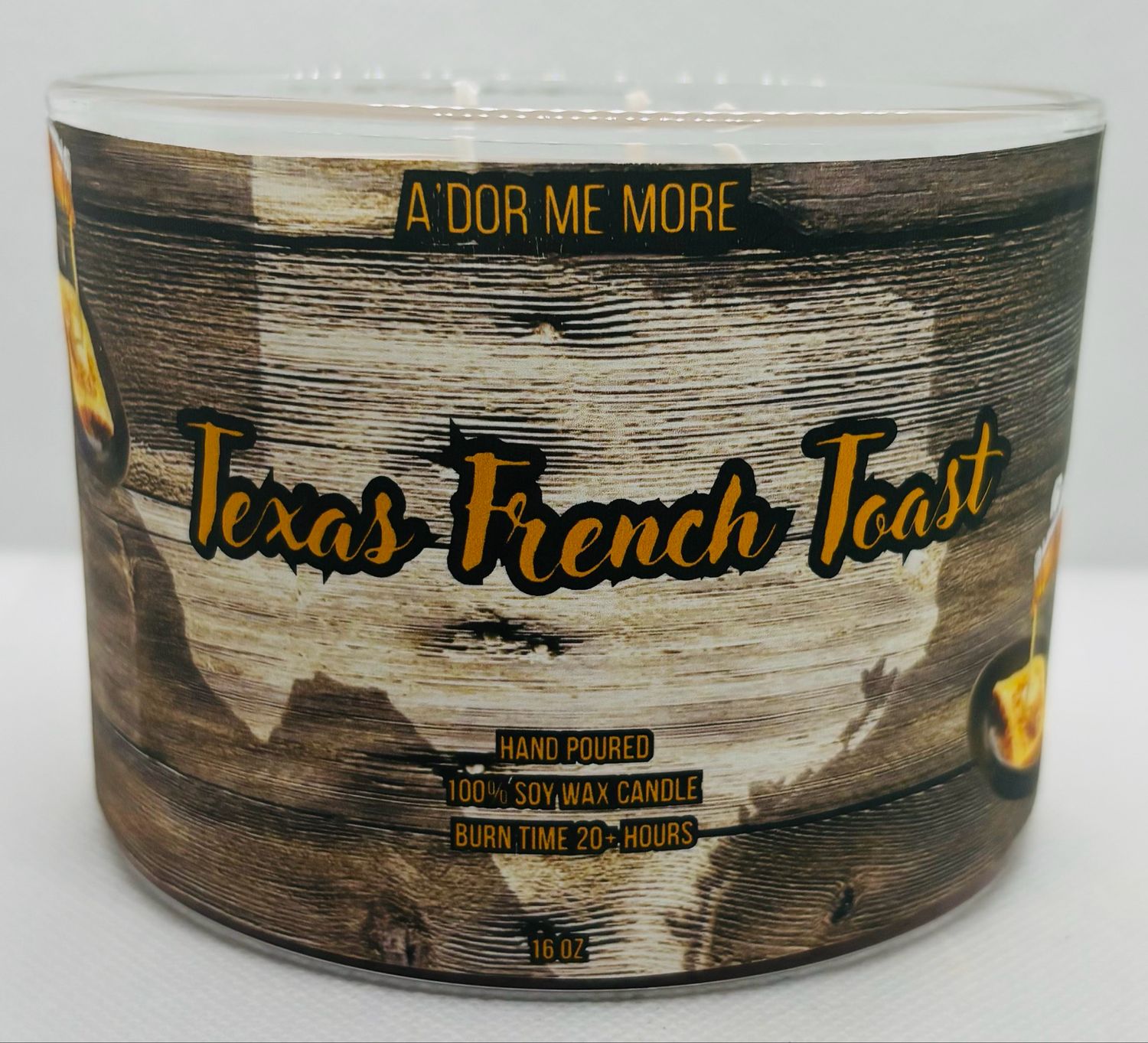 Texas French Toast Scented (16 oz) 3 Wick Candle