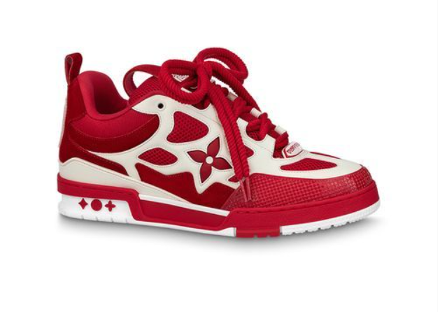 LV Skate Sneakers - Red