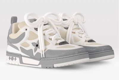 LV Skate Sneakers - Light Gray