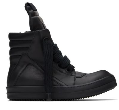 Rick High Tops - All Black Jumbo Lace