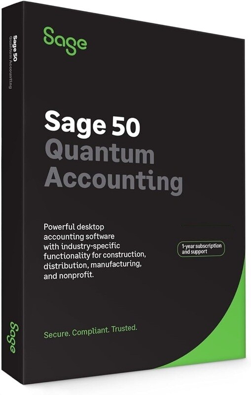 Sage 50 Quanutm Peachtree US Edition Yearly Subscription