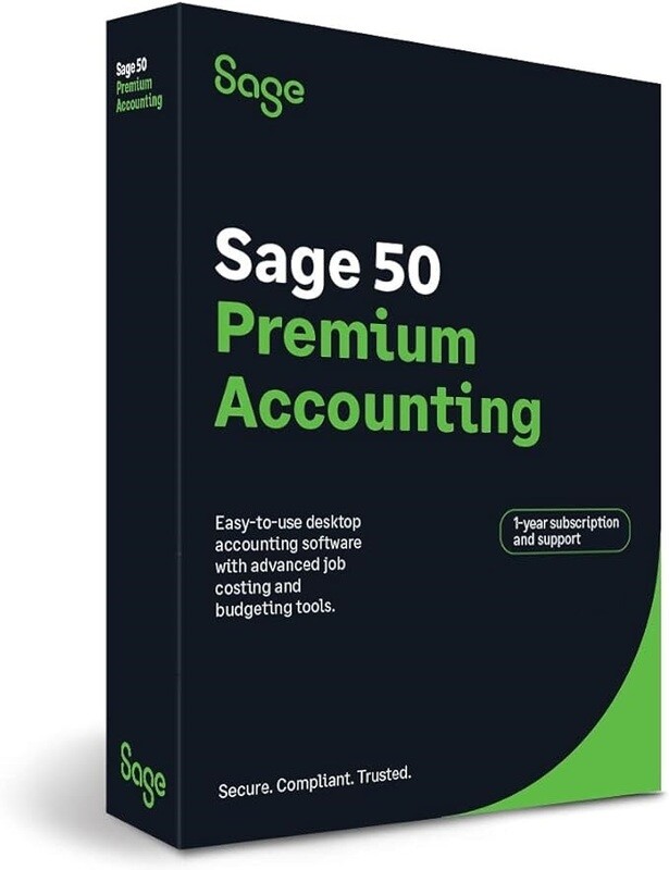 Sage 50 Premium (Peachtree) Us Edition Yearly Subscription