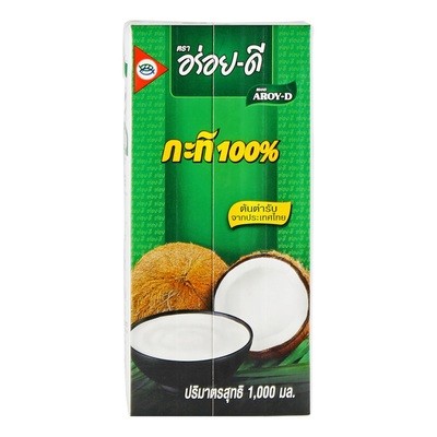 Кокосовое молоко (жир. 18,5%) АРОЙ Д, 1л