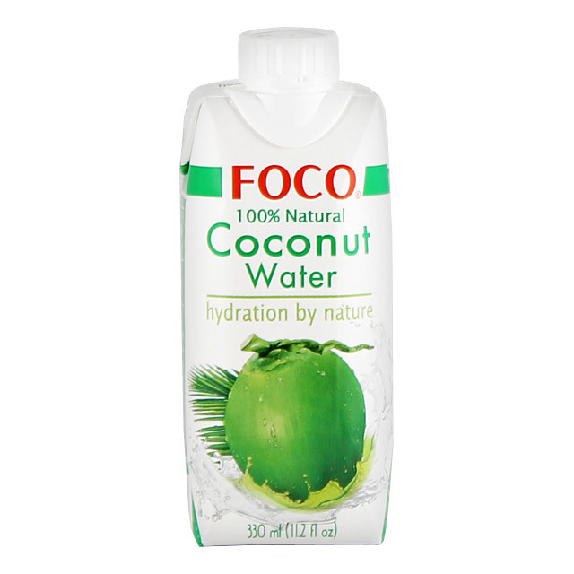 Вода кокосовая (без сахара), ФОКО, тетрапак 330мл
