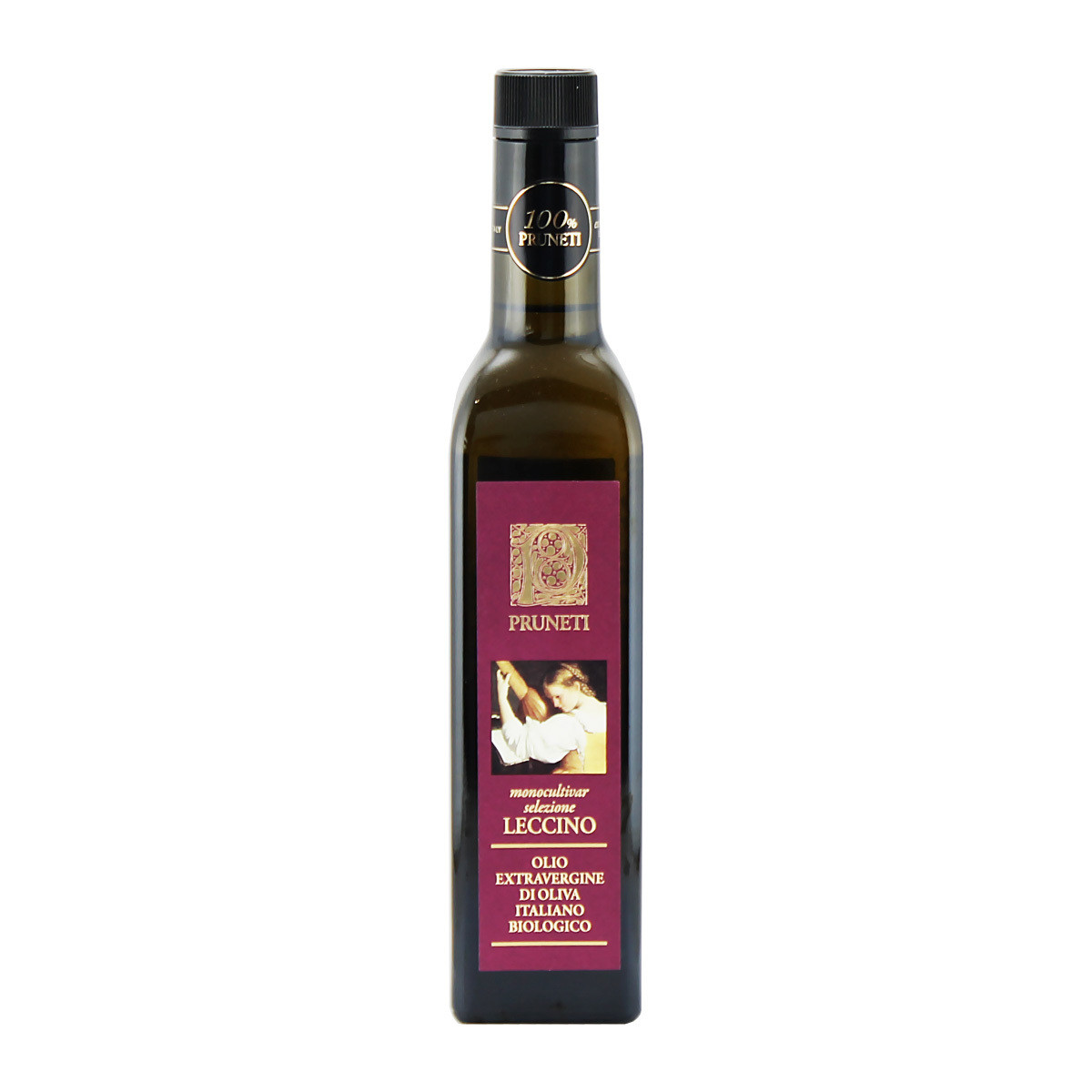 Масло оливковое э/в из оливок Леччино (Organic DOP), ПРУНЕТИ, 500мл