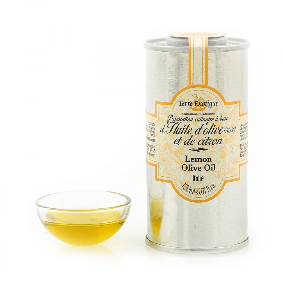 Масло оливковое с лимоном, ТЕРРЕ ЭКЗОТИК, 150мл