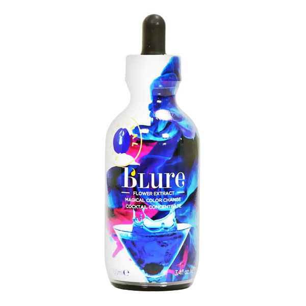 Цветочный экстракт синий Блю баттерфлай пи (color changing) БЛЮР, стекло с дозатором 100мл