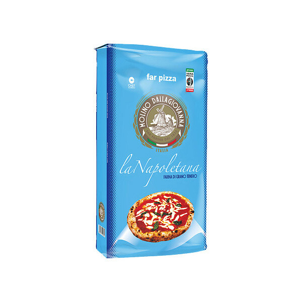 Мука для пиццы, Ла Наполетана-00 (W-310), MOLINO DALLAGIOVANNA, 5кг