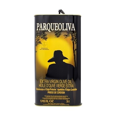Масло оливковое экстра верджин, PARQUEOLIVA, DOP Priego de Cordoba, 5л