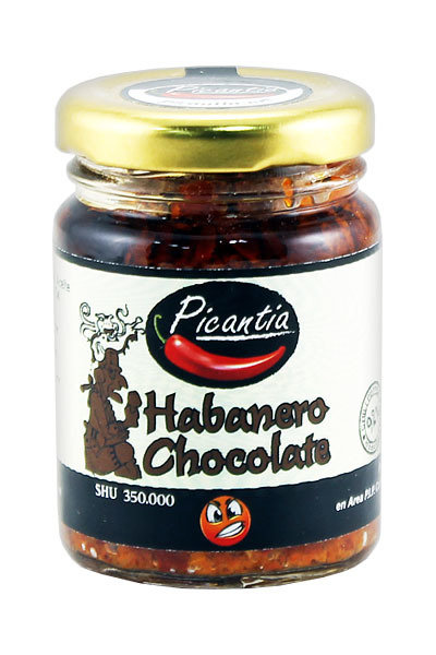 Паста из перца Хабанеро чоколате, ПИКАНТИА, стекло 90г