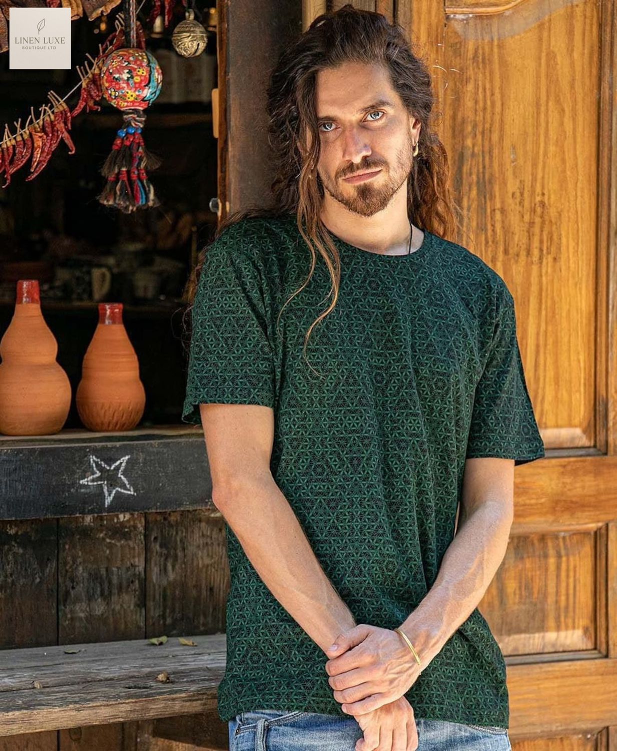Flower Of life Shirt For Men