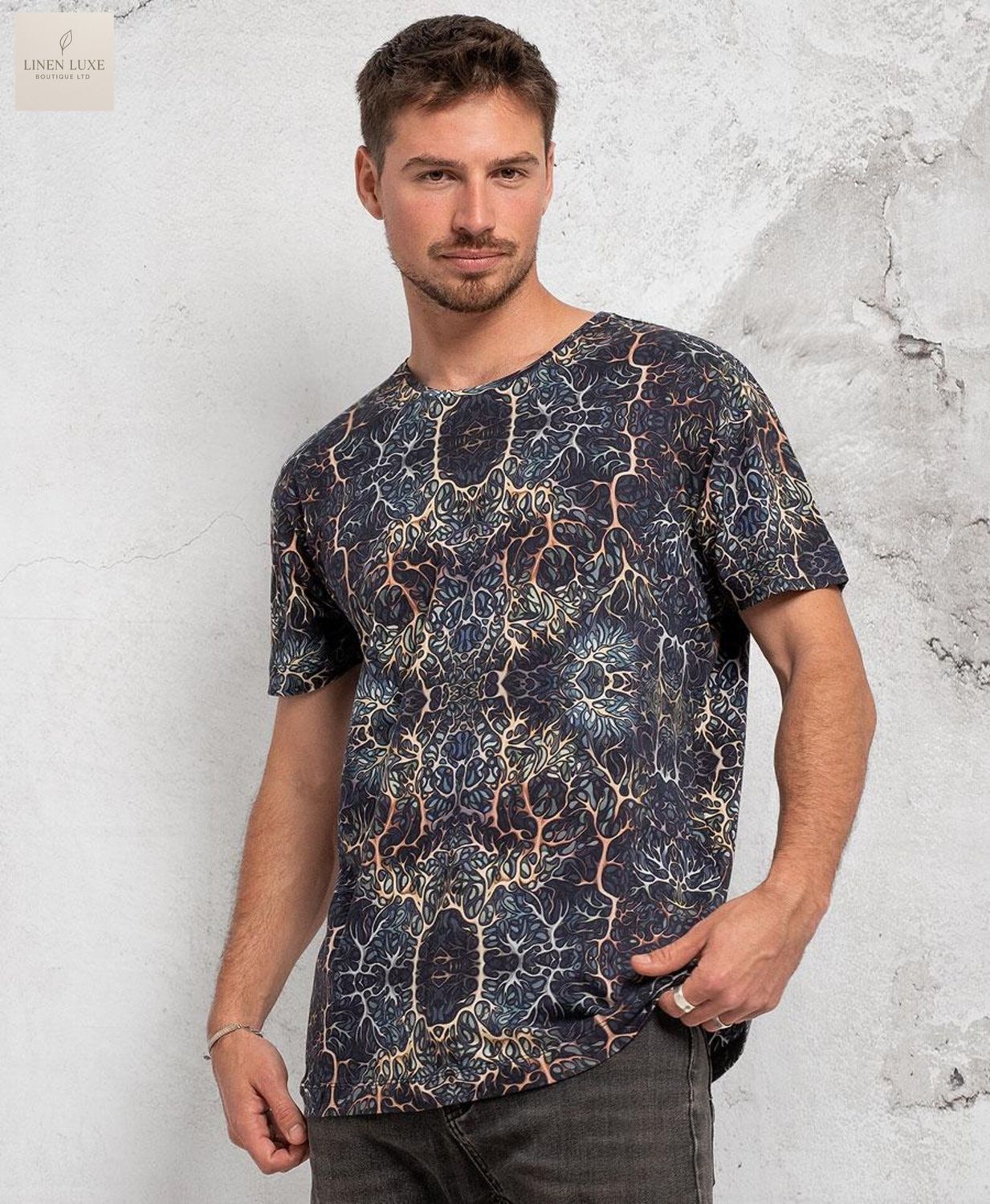 Roots T-shirt For Men- By SOL- Seed Of Life