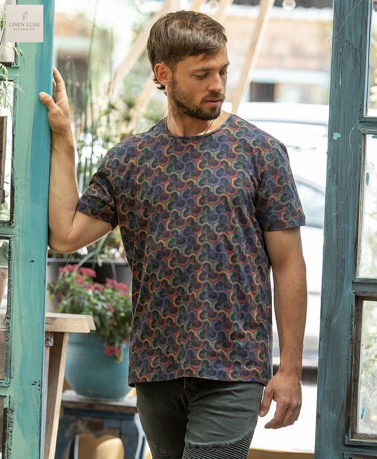 Fungi Full Print T-shirt For Men