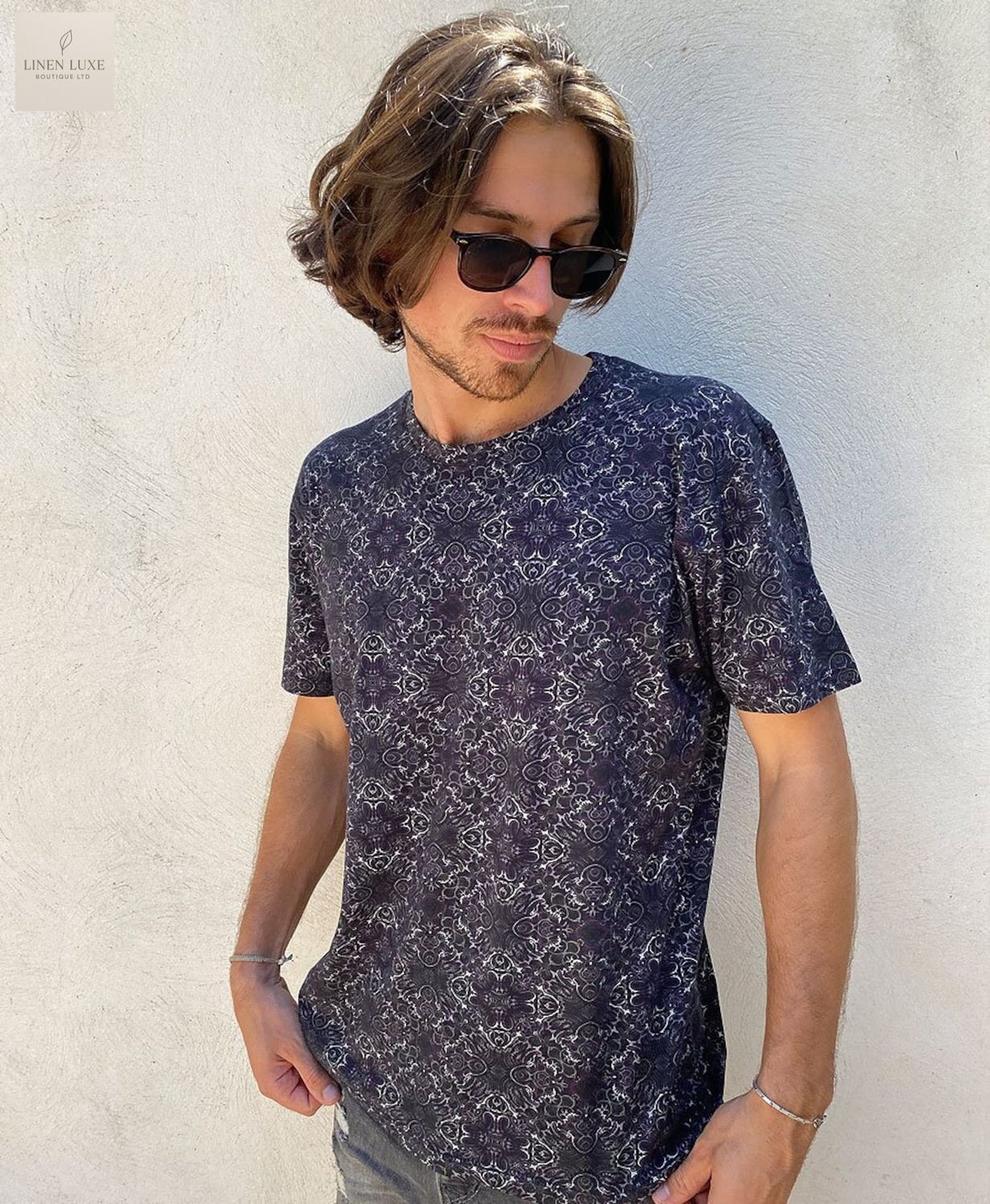 Psychedelic Virus Full Print T-shirt For Men