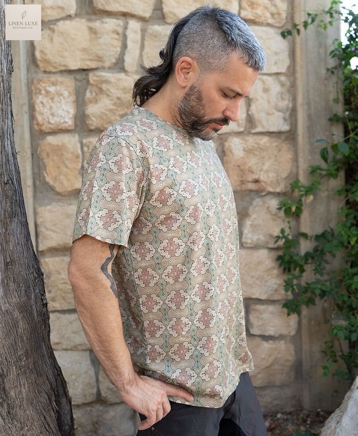 Shipibo Full Print T-shirt For Men