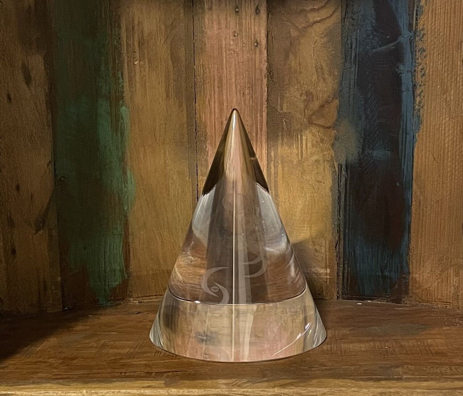 Transformations-Kristall (als Kegel)