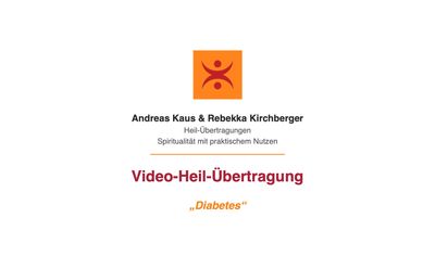 Video-Heil-Übertragung „Diabetes“