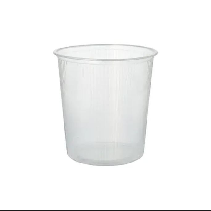 Verpackungsbecher, PP rund 500 ml transparent