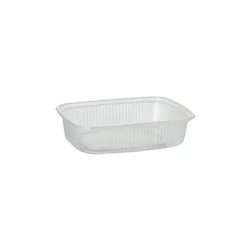 Verpackungsbecher, PP eckig 125 ml transparent