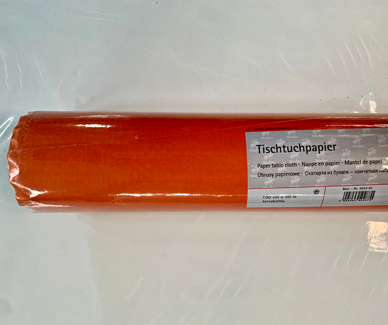 Tischtuchpapier terrakotta 40g/m², 1 x 50m Demmler