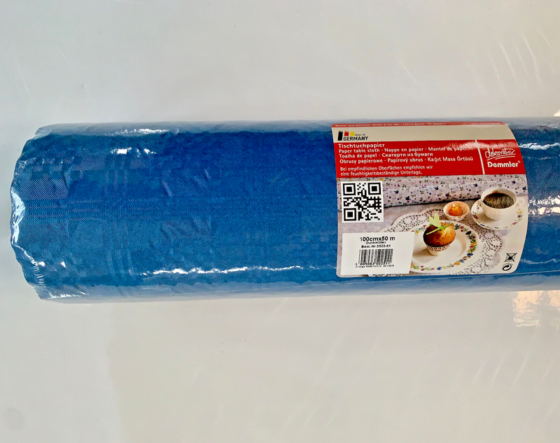 Tischtuchpapier dunkelblau 40g/m², 1 x 50m Demmler