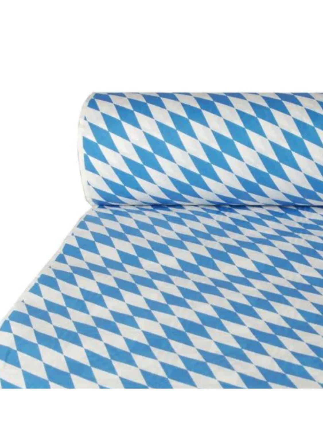 Papiertischdecke mit Damastprägung 50 m x 1 m &quot;Bayrisch Blau&quot;