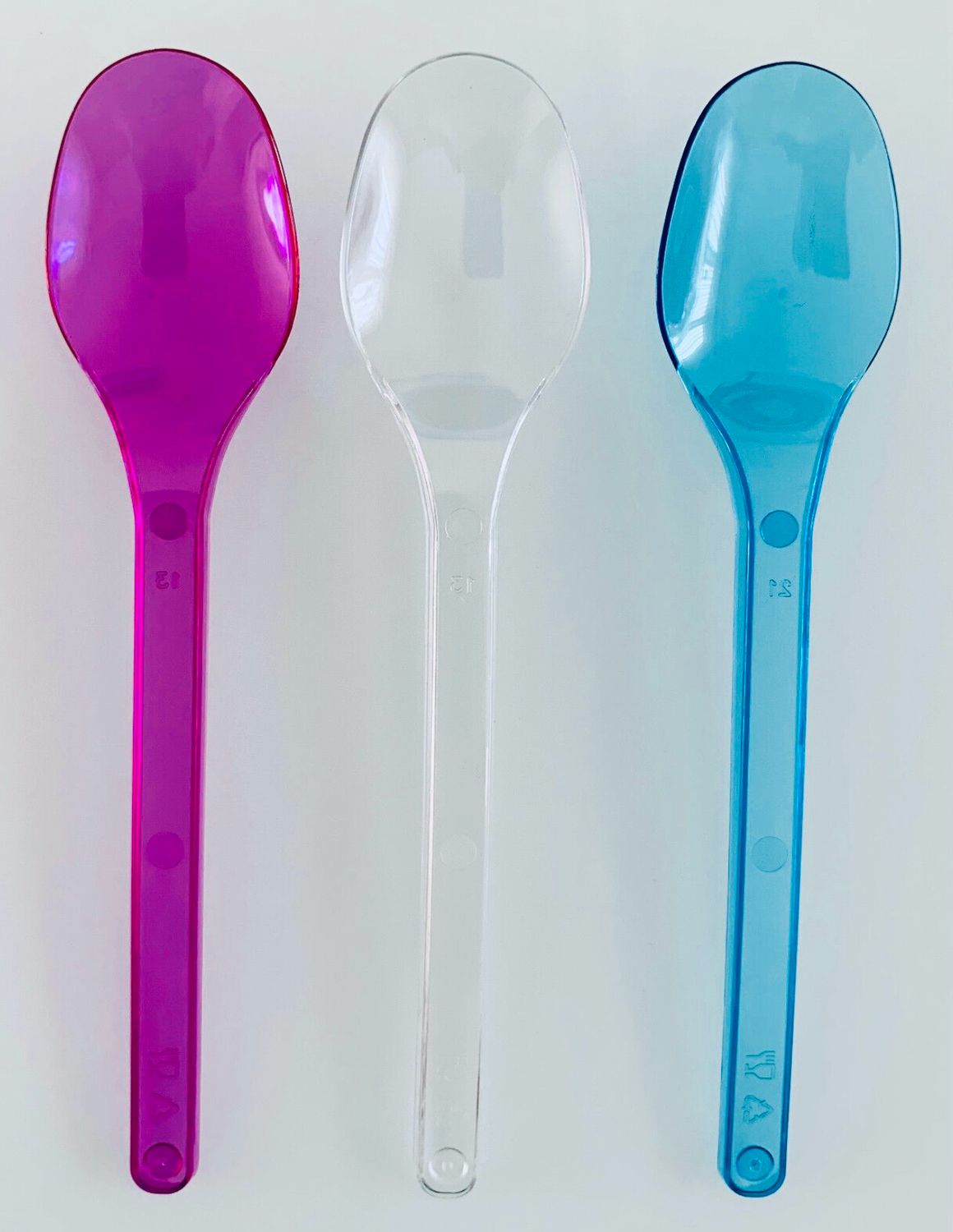 🍨 NEU Mehrweg Plastik Eislöffel Granita bunt 1 kg Beutel