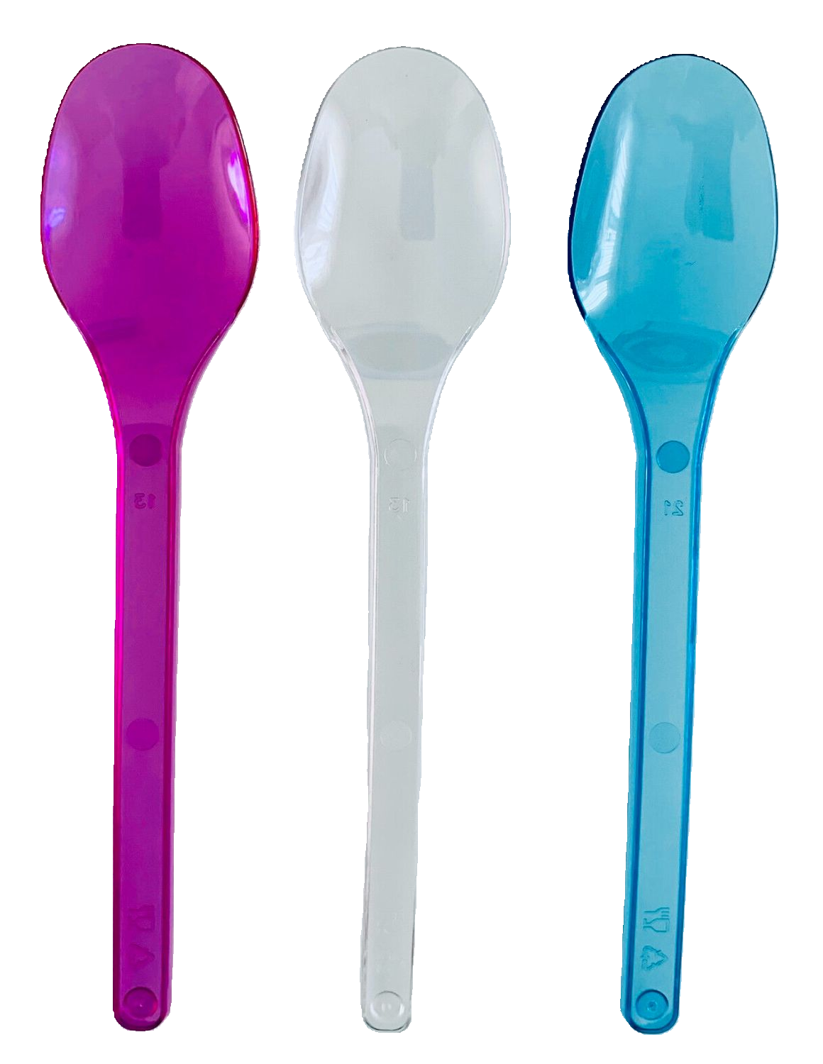 🍨 NEU Mehrweg Plastik Eislöffel Granita bunt 1 kg Beutel