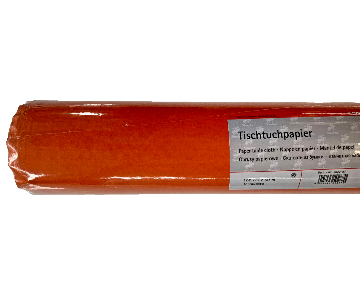 Tischtuchpapier terrakotta 40g/m², 1 x 50m Demmler