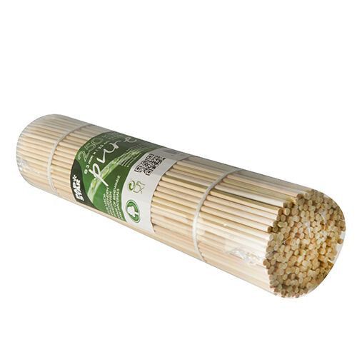 Schaschlikspieße aus Bambus 25 cm x 3 mm Natur – 5000 Stück