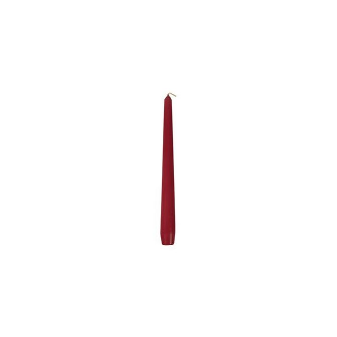 Leuchterkerzen bordeaux Spitzkerzen Ø 2,2 cm · 25 cm 100 Stück